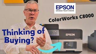 EPSON Colorworks C8000 Label Printer Demo - Everything You Need To Know!