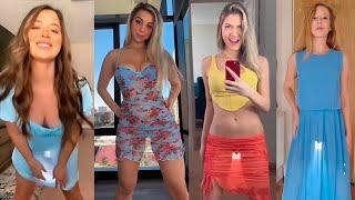 Transparent Dress Challenge[4K] Girls Without Underwear #27