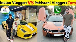 Pakistani Vloggers Vs Indian Vloggers Car Collection | Ducky Bhai, Sourav Joshi Vlogs,ShehrMainDihat