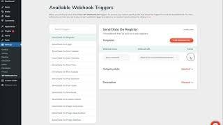 [EXPLAINED] WP Webhooks Pro - Send Data tab