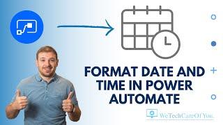 Format Date and Time in Power Automate