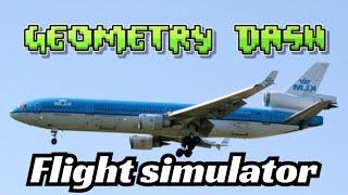 TAKEOFF!!! Geometry dash - flight simulator by Boffis123 (me)