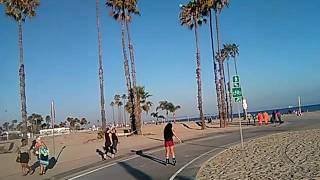 long Beach bike path ride to Belmont shore