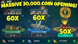 MASSIVE 30,000+ Coins Special Delivery OPENING In War Robots! LUNAR FESTIVAL Event!