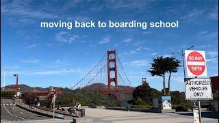 moving back to boarding school in the usa