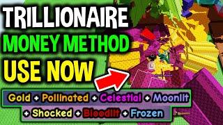 TRILLIONAIRE BROKEN MONEY METHOD in Roblox Grow a Garden..