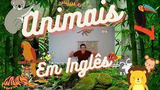 Os Animais em Inglês (Música e Dança Infantil)  (Animado)