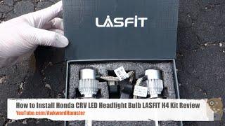 How to Install Honda CRV LED Headlight Bulb H4 9003 Kit Review