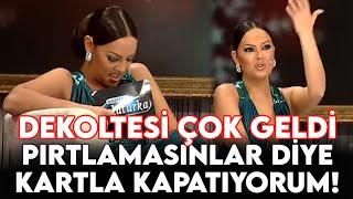 Dekoltesi Ebru Gündeş'e Zor Anlar Yaşattı - Popstar