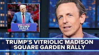 Trump's Vitriolic Madison Square Garden Rally Draws 20,000 People