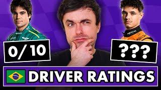 Our F1 Driver Ratings for the 2024 Brazilian Grand Prix