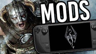 How To Mod Skyrim On Steam Deck! COMPLETE Setup Guide! No PC Or USB Needed!