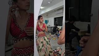 Combo of overlap blouse & lehenga is just unbeatable!