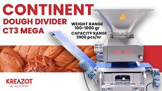 DOUGH Divider CT3 , Bread machine, Dough, Industrial Bakery Equipment, Pizza Machine