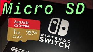 Nintendo Switch How to Insert Add a Micro SD Card! Extra Storage!