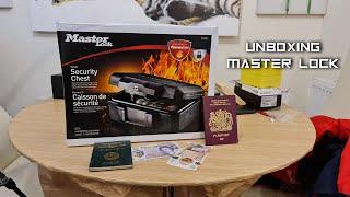 Master lock Unboxing