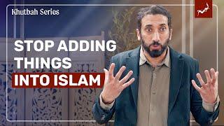 Turning the Halal Into Haram (A Serious Warning) | Khutbah by Nouman Ali Khan