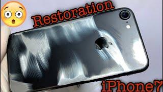 Restoration Destroyed iPhone 7 | Destroyed iPhone Broken Phone Restore