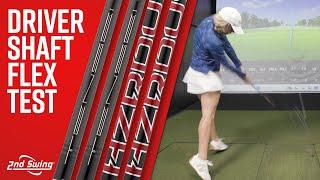 DRIVER SHAFT FLEX TEST w/ Emma Carpenter