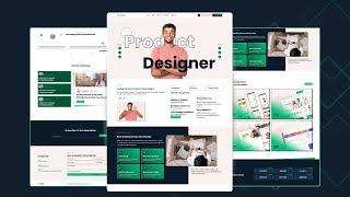 Responsive Portfolio Website in HTML CSS & JS | Become the master of Modern Web Designing