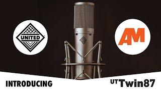 INTRODUCING: The United Studio Technologies UT Twin87 ("87-style" Condenser Mic)