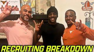 June 13 Official Visitor Updates | Texas Football | Longhorns Recruiting | Steve Sarkisian | NCAA