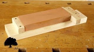 Wooden Sharpening Stone Holder