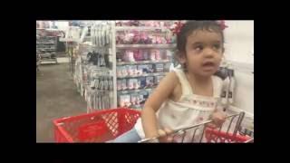 Ruhi out shopping at Target for her dance class