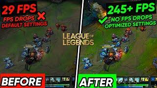 How To Boost FPS, Fix FPS Drops in League of Legends| League of Legends Low End Pc Lag Fix 2025