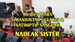 Keren ahh..NADEAK SISTER menyanyikan lagu Tarombo SIMANJUNTAK Si 3 1 ina di pesta pernikahan||Livee