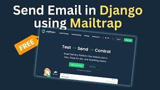 Send Email in Django using Mailtrap