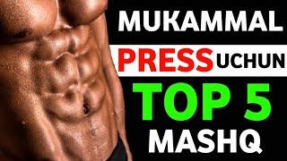 TOP 5 Mashq presni mukammal chiqarish usuli uy sharoitida