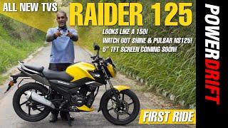 TVS Raider 125 | First Ride Review | PowerDrift