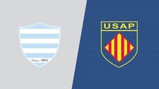 USAP vs Racing 92 | Full Match Highlights | EPCR Challenge Cup 2024-2025 | Round of 16