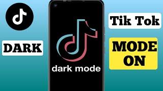 How to get tiktok dark mode on android (oppo mobile) How to turn on tiktok dark mode!!