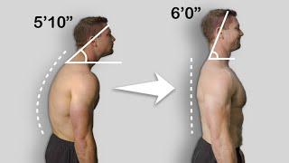 The PERFECT 10 Minute Posture Routine To Increase Your Height