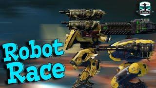 War Robots Robot Race - Speed Test - Which one will be the fastest?