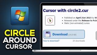 How To Get a Circle Around Mouse Pointer (No Software)