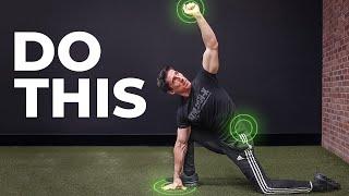 How to Warmup in 5 Minutes for ANY Workout! (PRE-WORKOUT STRETCH)