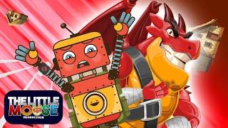 Epic Adventure: The Three Little Robots & the Dragon King  | Rusty's World for Kids