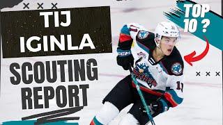 Draft Day Steal ? | Tij Iginla: Scouting Report | Draft Analisys, Highlights & Stats