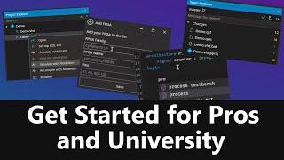 VHDPlus IDE for Pros and University with VHDL or Verilog