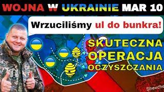 10 MAR: NIEWIARYGODNE: Ukraińcy OCZYŚCILI Bunkier PSZCZOŁAMI! | Wojna w Ukrainie Wyjaśniona