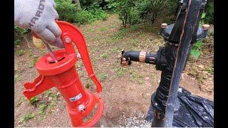 Best cheap pitcher pump! Vevor vs. Watersource. Shallow sand point well.