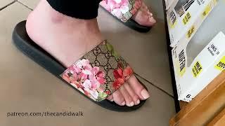 Spying on the Yoga Teacher's Feet