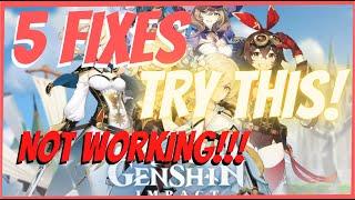 Genshin Impact PC Error/ Problems Fix 5 Tips! #genshinimpact #error #crashes #problems #fixes