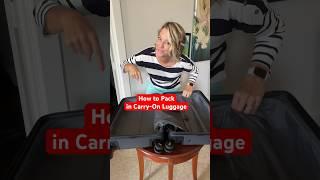 Travel Tips How to Pack Carry-On Luggage #traveltips