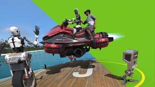 Making a flying Jetski using VFX