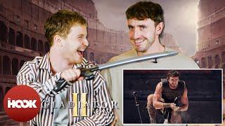 Paul Mescal & Fred Hechinger Play The Ultimate 'Gladiator' Quiz | @TheHookOfficial