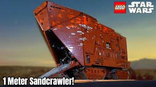 Ultimativ & motorisiert: LEGO Star Wars XXL 'Sandcrawler! | MOC Review!